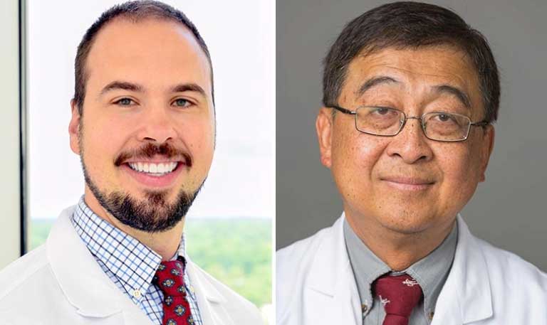 Headshots of Christopher B. Bosma, MD, MPH; Yuh-Chin T. Huang, MD, MHS